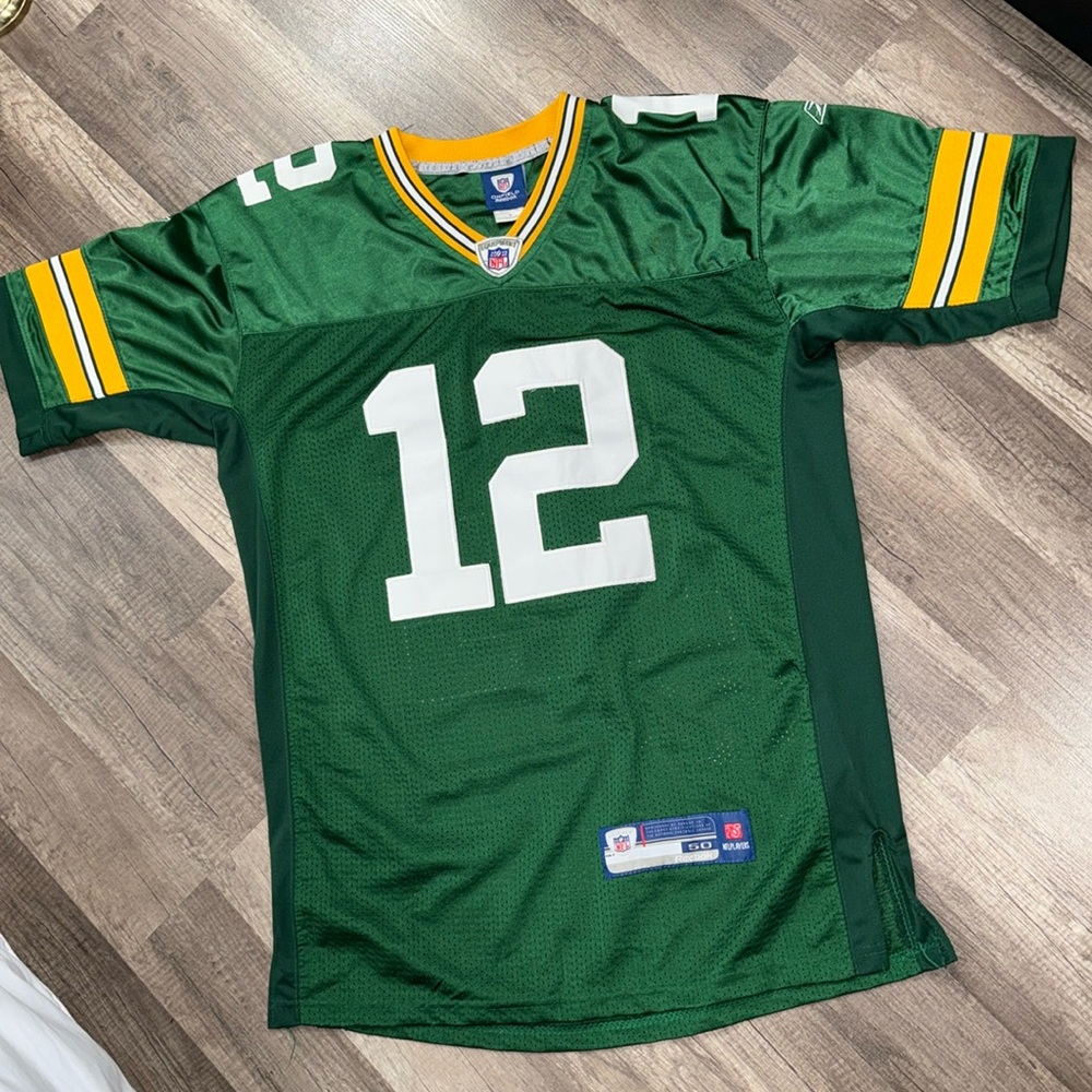 Aaron Rodgers Green Bay jersey #12
